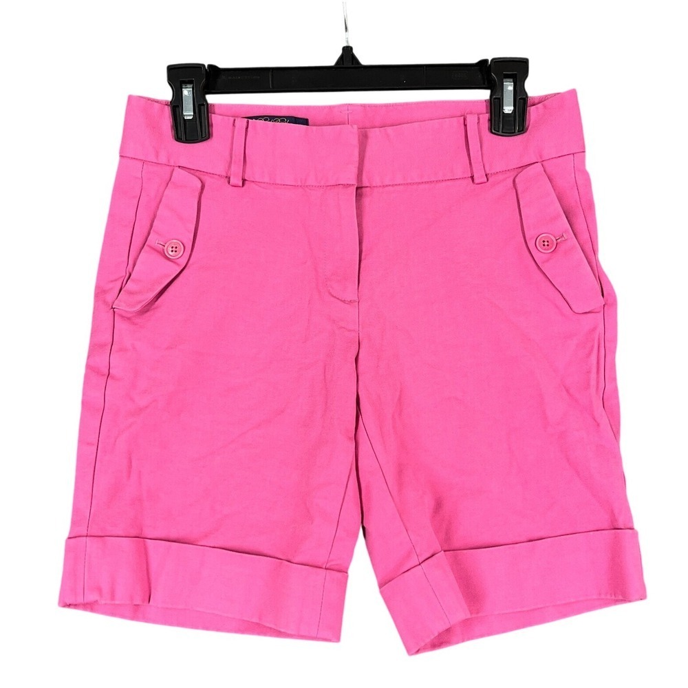Brooks Brothers Bermuda Shorts Women 2 Tailored Resort Casual Preppy Summer